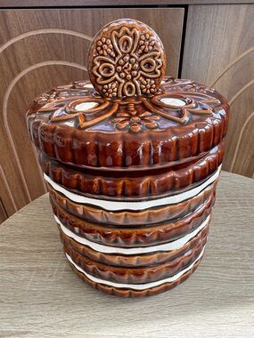 Vintage MCM Oreo Cookie Jar made in Japan